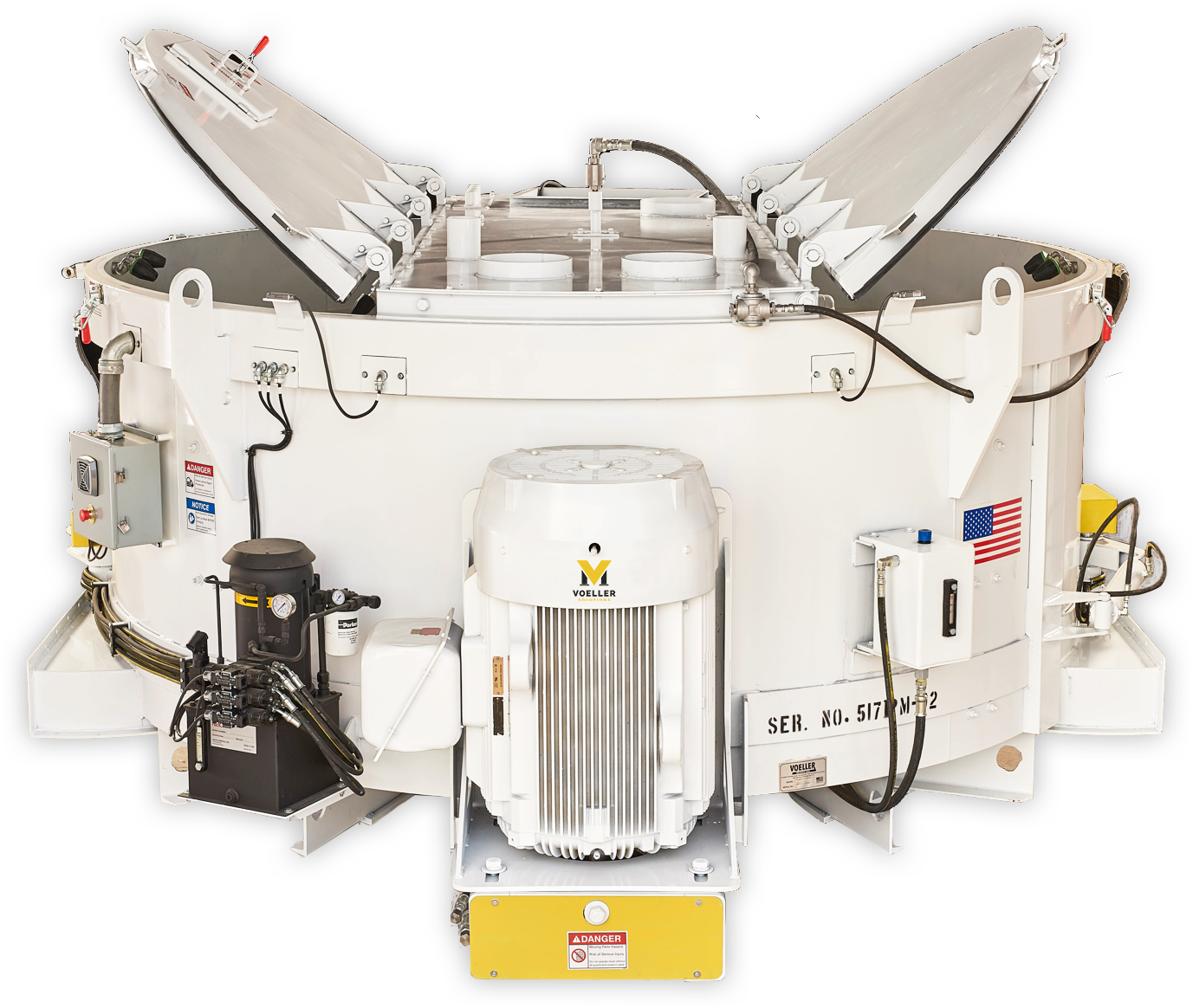 mixer-header-img Large concrete pan mixer made by Voeller