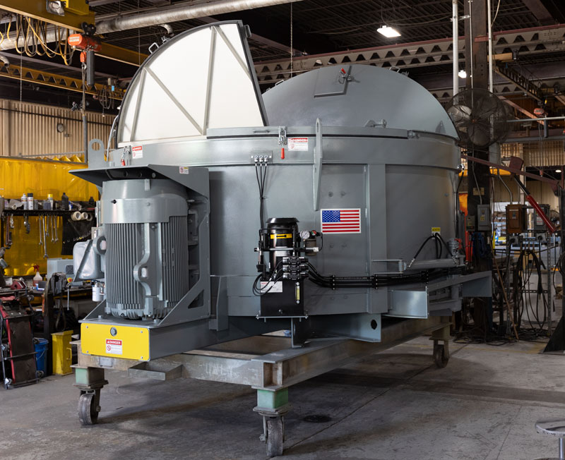 Grey-mixer-outside planetary-mixer-mixer-systems-Voeller-Mixer