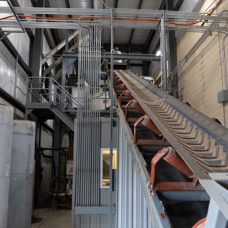 batch-plant-at-client Voeller Mixer Concrete Batch Plants