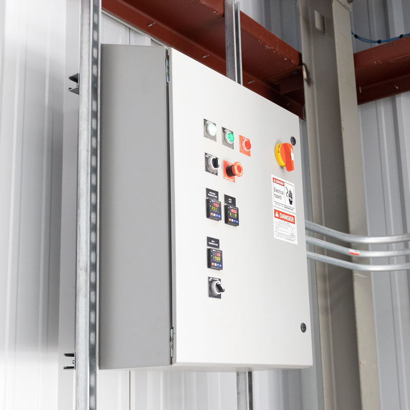 heating-control-panel concrete aggregate heating systems